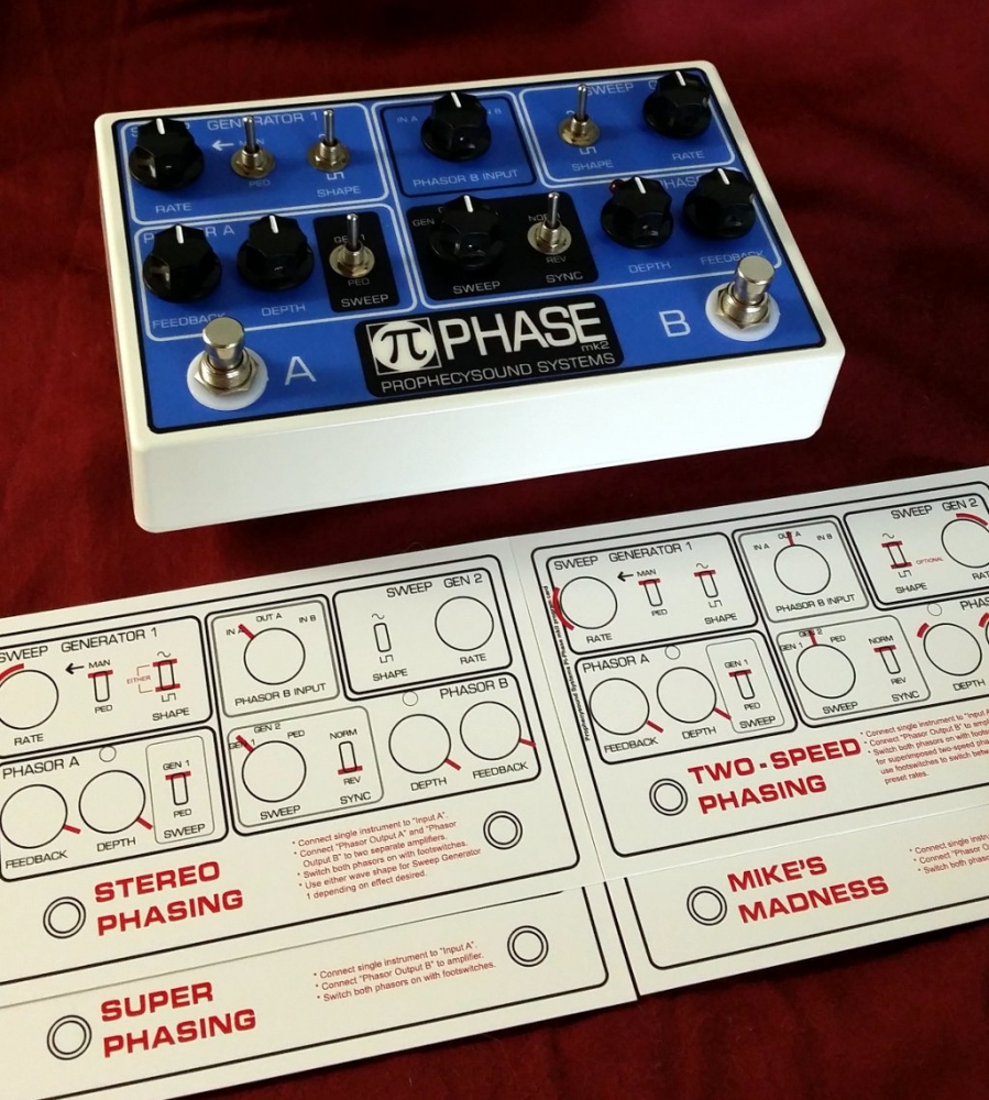 Pi-Phase mk2 dual phase shifter (Mutron Biphase clone